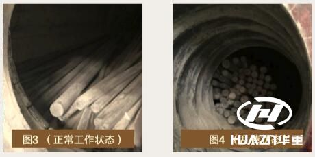 磨機(jī)出現(xiàn)漲肚、亂 棒現(xiàn)象
